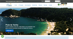 Desktop Screenshot of pousadacanarioazul.com